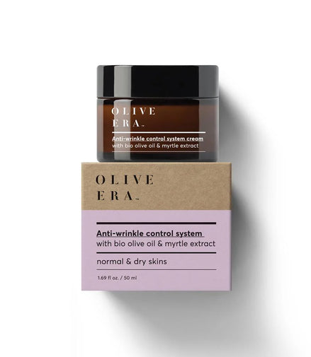 Anti-wrinkle control system cream with organic olive oil & myrtle extract 50ml