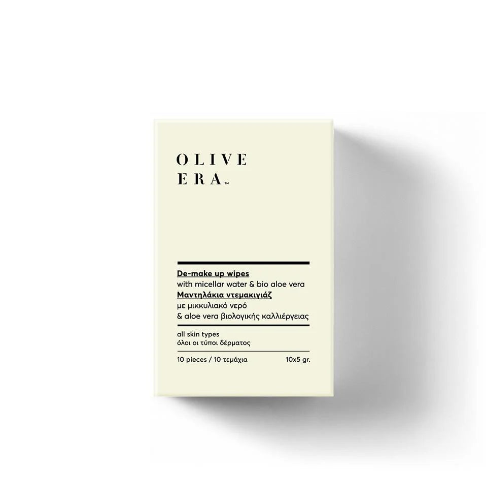 De-make up wipes with micellar water & bio aloe vera
