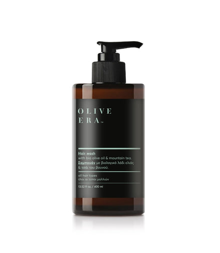Hair wash with bio olive oil & mountain tea