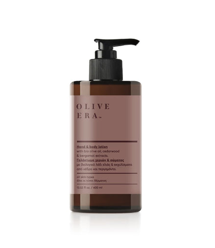 Hand & body lotion with Cedarwood & Bergamot 400ml