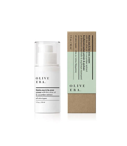 Hydra eye & lip area cream with bio olive oil & cucumber extract 30ml