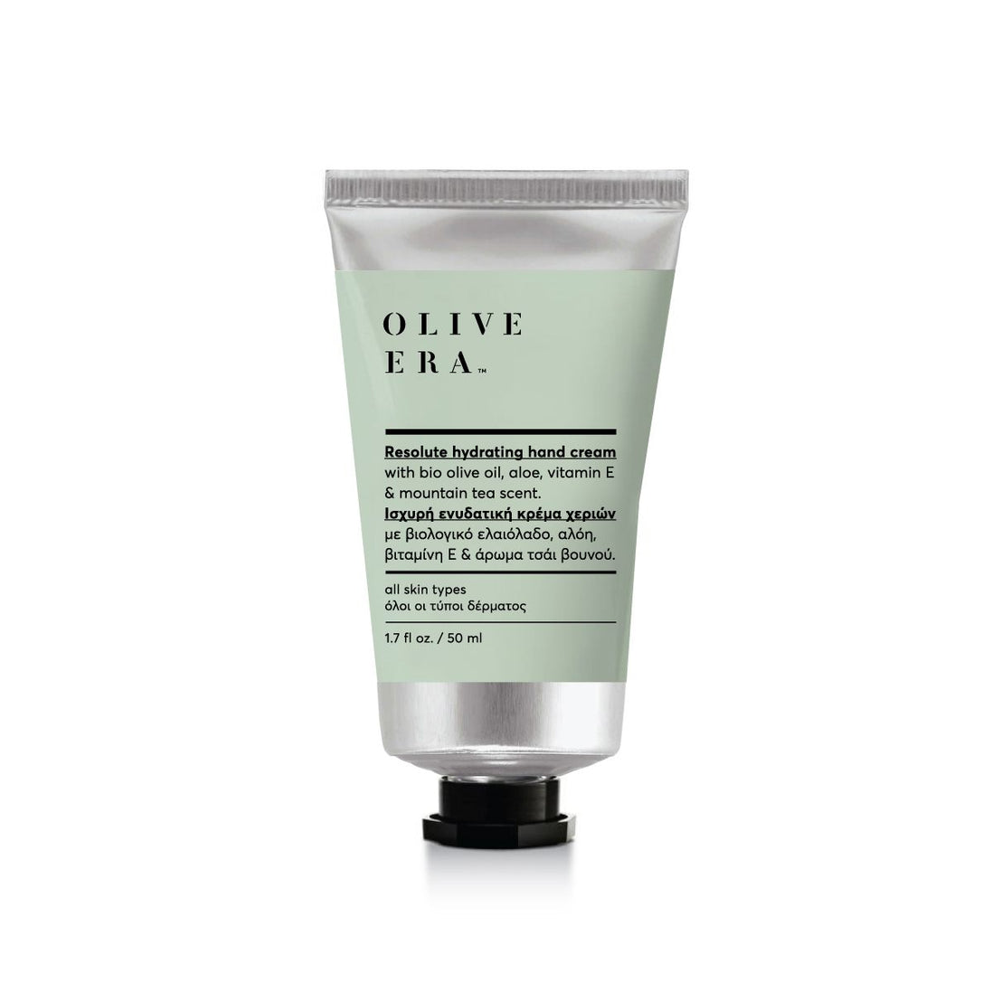 Hand cream with bio olive oil,B3,niacinamide, aloe & mountain tea scent 50ml